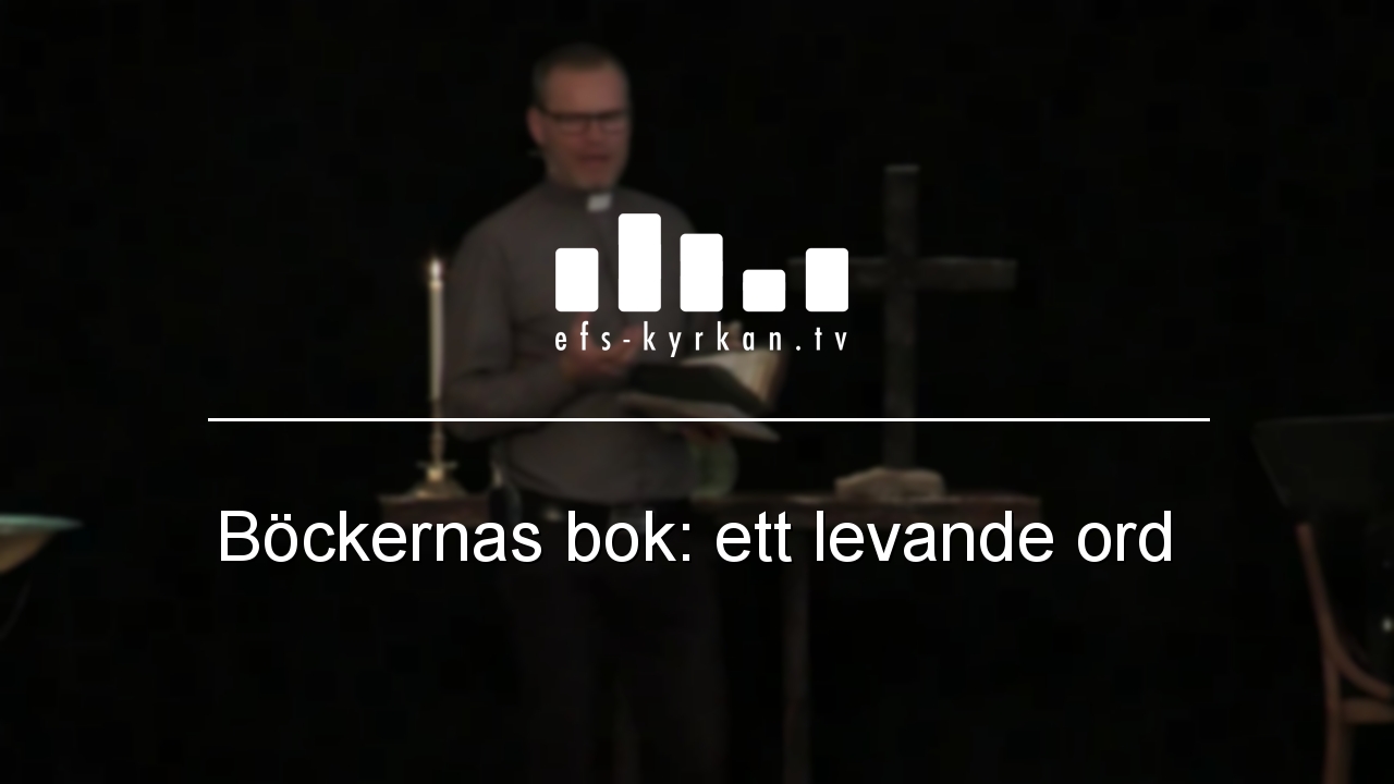 Böckernas bok: ett levande ord