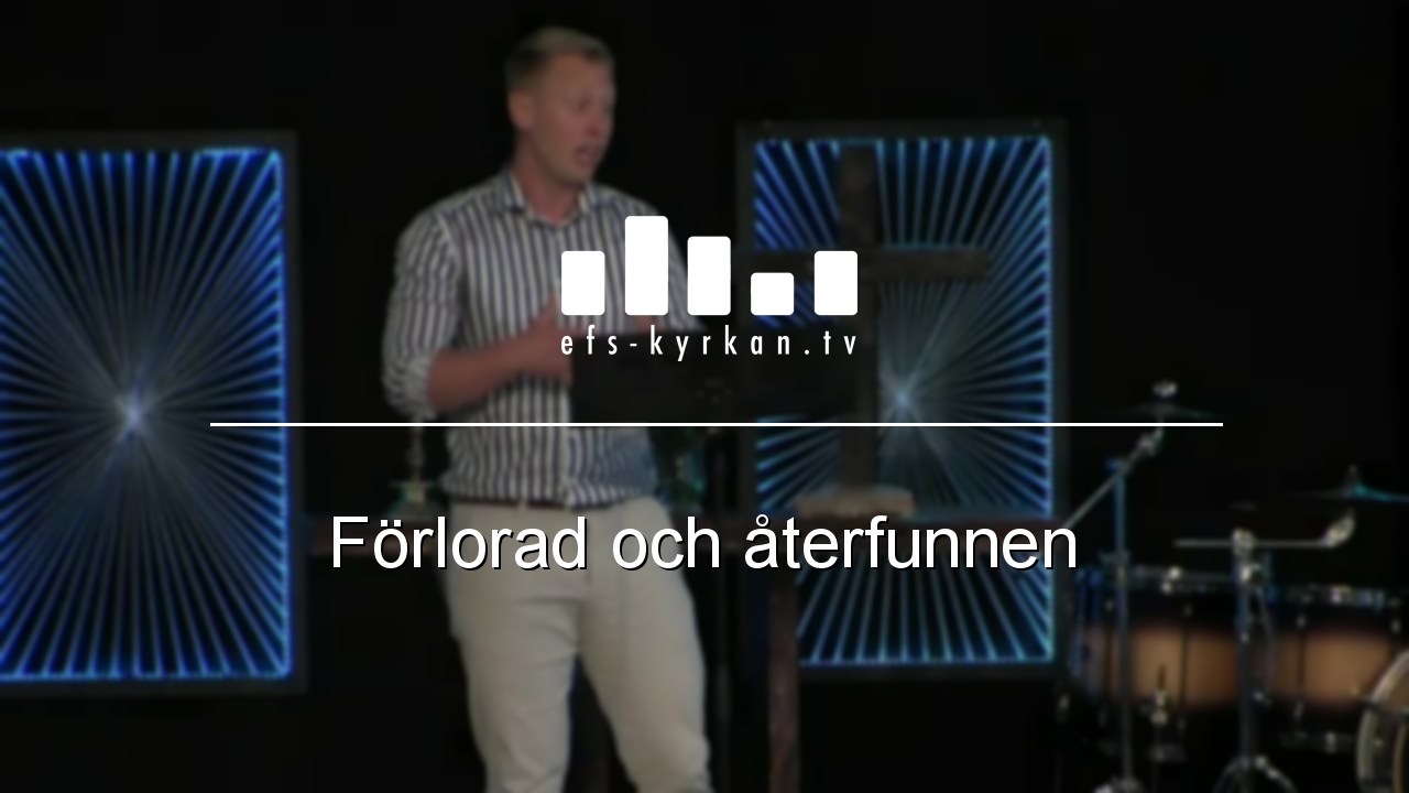 Förlorad och återfunnen