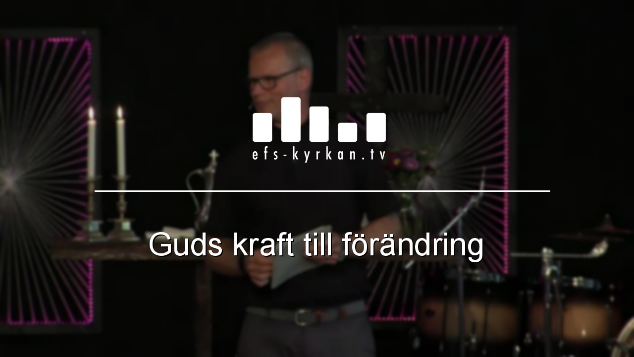 Guds kraft till förändring