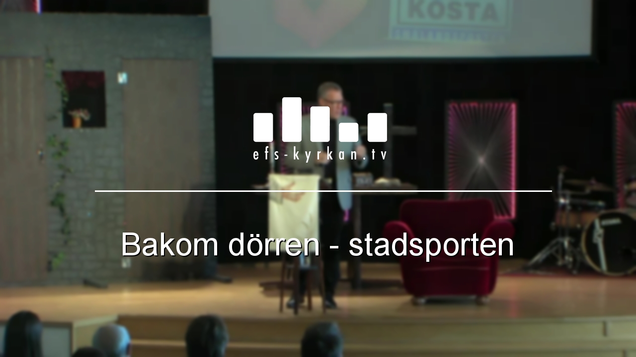 Bakom dörren - stadsporten