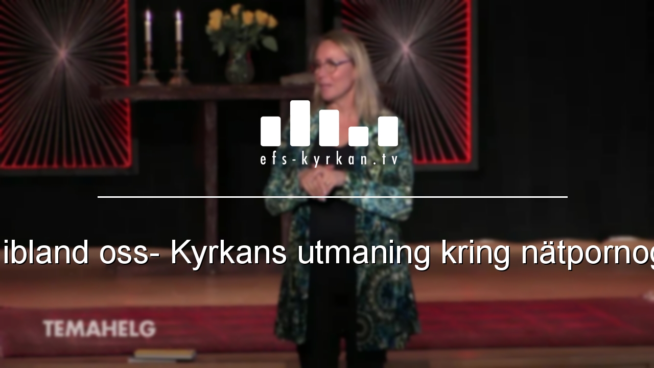 Mitt ibland oss- Kyrkans utmaning kring nätpornografi episode artwork