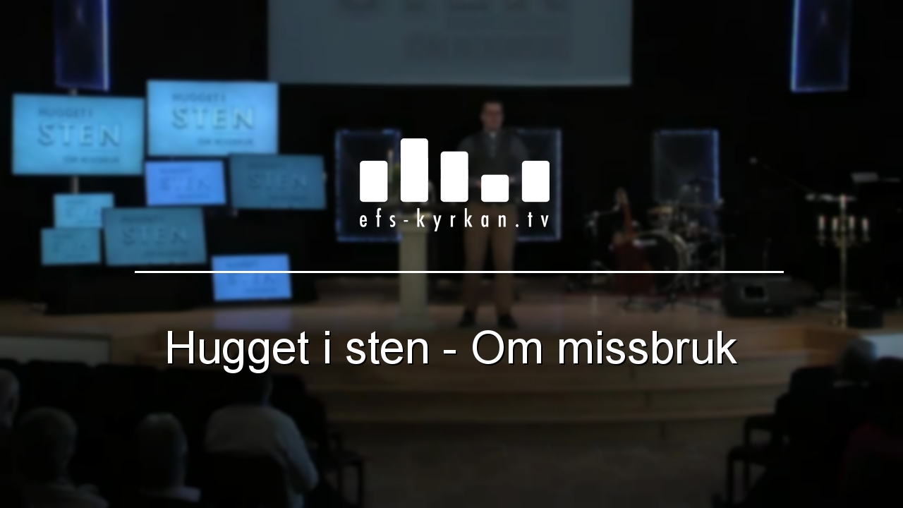 Hugget i sten - Om missbruk