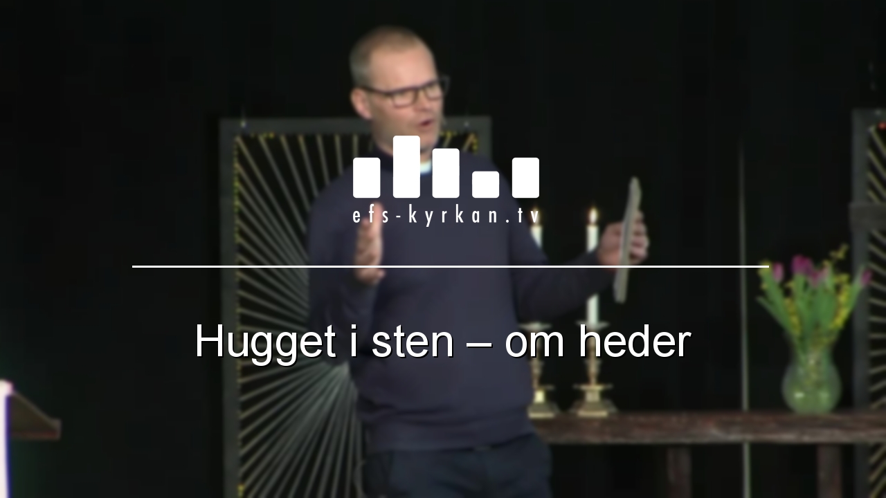 Hugget i sten – om heder